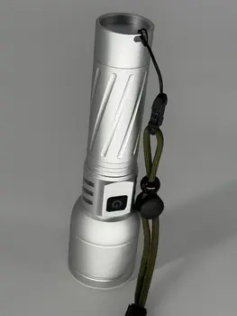 All Weather Flashlight, Charcoal or Silver