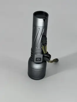 All Weather Flashlight, Charcoal or Silver
