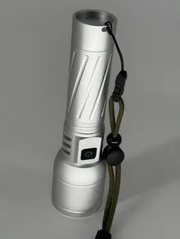 All Weather Flashlight, Charcoal or Silver
