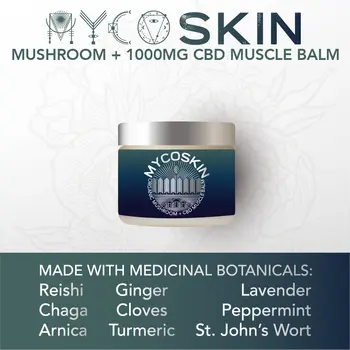 MycoSkin Extra Strength 1000mg CBD Muscle Balm