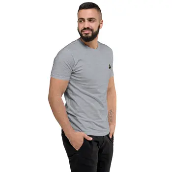 Coffee Clover Men's Fitted T-Shirt