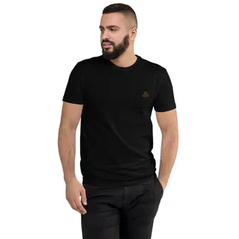 Coffee Clover Men's Fitted T-Shirt