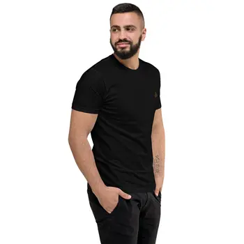 Coffee Clover Men's Fitted T-Shirt