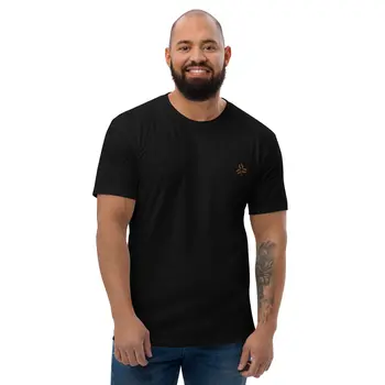 Coffee Clover Men's Fitted T-Shirt