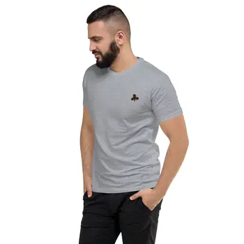 Coffee Clover Men's Fitted T-Shirt
