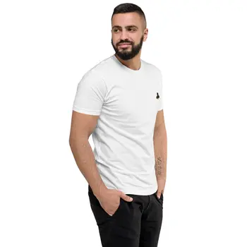 Coffee Clover Men's Fitted T-Shirt