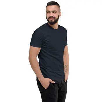 Coffee Clover Men's Fitted T-Shirt