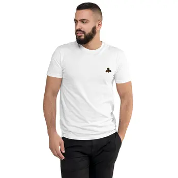 Coffee Clover Men's Fitted T-Shirt