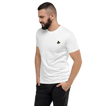 Coffee Clover Men's Fitted T-Shirt