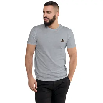Coffee Clover Men's Fitted T-Shirt