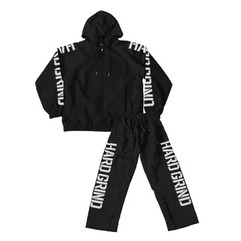 HG Windbreaker Suit - Black/White