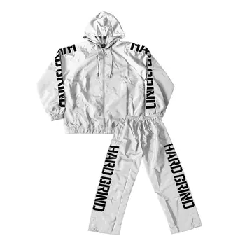 HG Windbreaker Suit -White/Black