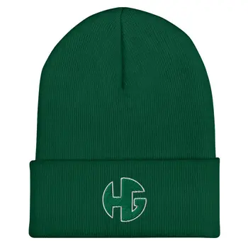 HG Logo Beanie - Green/Green/White