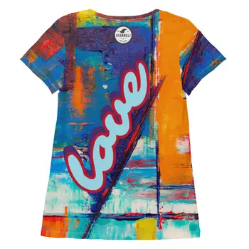 PURE LOVE Women's Athletic T-shirt by Gianneli