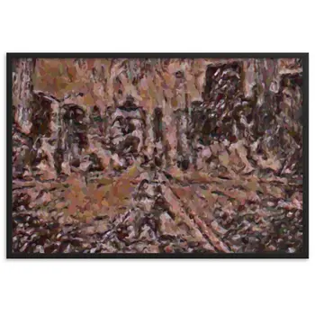 YOU ARE THE RHYTHM THAT STILL DANCES WITHIN ME SUPERIOR Framed Poster