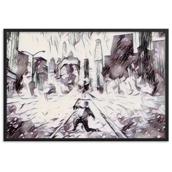 YOU ARE THE RHYTHM THAT STILL DANCES WITHIN ME Special Edition Framed Poster