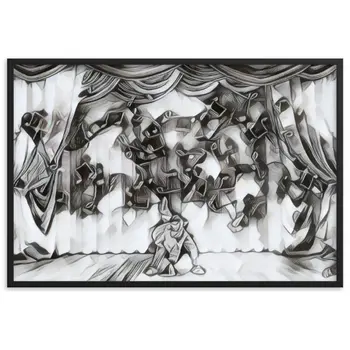 YOU WERE ALWAYS THE POEM I WANTED TO WRITE PREMIUM Framed Poster