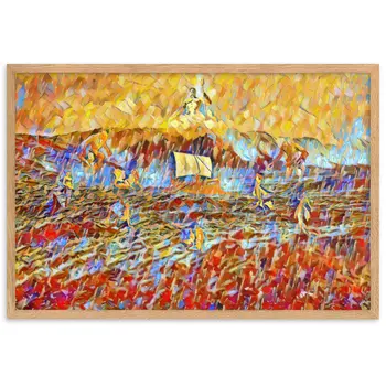 AS YOU SET OUT FOR ITHACA Superior Framed Poster