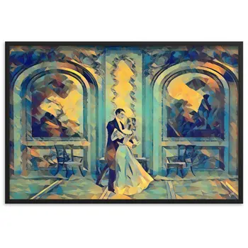 REGARDEZ À L'INTÉRIEUR DE MOI V2 Superior Framed Poster