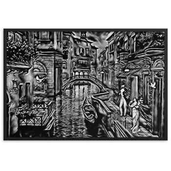 Questo è il mio porto e tu il suo cuore Superior Framed Poster