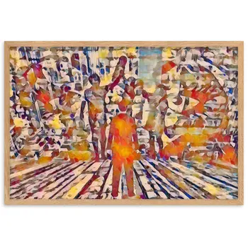 I SAW MY ENTIRE LIFE PASS THROUGH YOUR EYES Special Edition Framed Poster