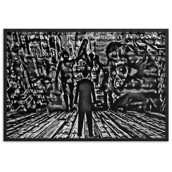 I SAW MY ENTIRE LIFE PASS THROUGH YOUR EYES Special Edition Framed Poster