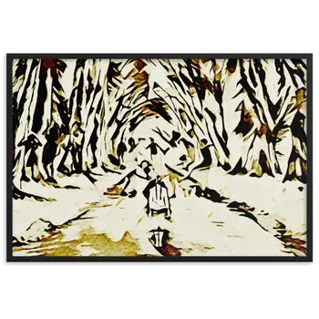 LOVE IS WHEN YOU CAN SEE WITHIN ME Special Edition Framed Poster