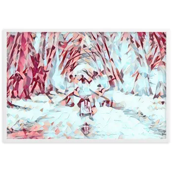 LOVE IS WHEN YOU CAN SEE WITHIN ME Special Edition Framed Poster