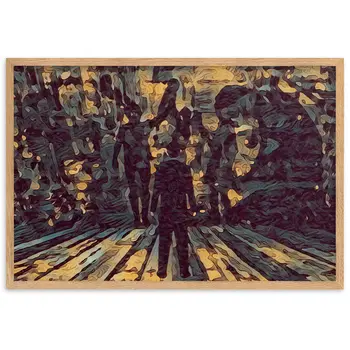 I SAW MY ENTIRE LIFE PASS THROUGH YOUR EYES Special Edition Framed Poster