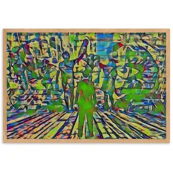 I SAW MY ENTIRE LIFE PASS THROUGH YOUR EYES Special Edition Framed Poster