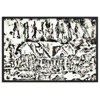 I WAS WAITING FOR YOU IN THE DREAM YOU HAD SEEN Special Edition Framed Poster