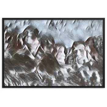 I HAVE A DREAM Velvet Framed Poster