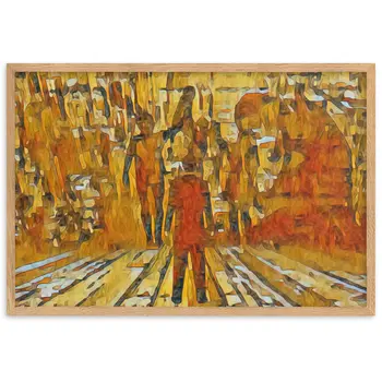 I SAW MY ENTIRE LIFE PASS THROUGH YOUR EYES Special Edition Framed Poster