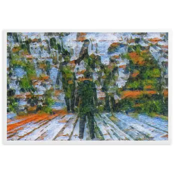 I SAW MY ENTIRE LIFE PASS THROUGH YOUR EYES Special Edition Framed Poster