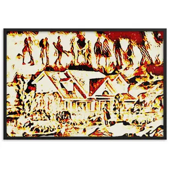 I WAS WAITING FOR YOU IN THE DREAM YOU HAD SEEN Special Edition Framed Poster