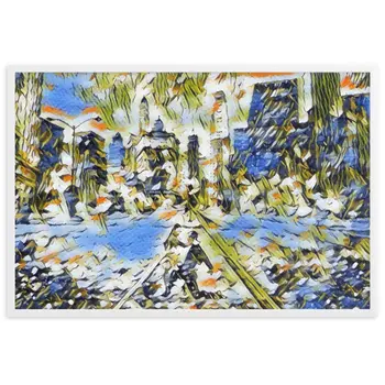 YOU ARE THE RHYTHM THAT STILL DANCES WITHIN ME SUPERIOR Framed Poster