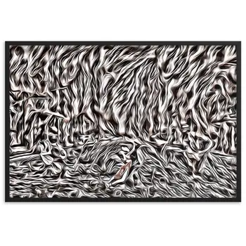 DANCE ME LIKE THE RAIN THAT BURNING OUT THE FIRE AROUND ME Framed Poster