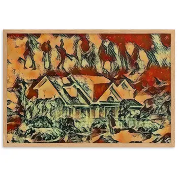 I WAS WAITING FOR YOU IN THE DREAM YOU HAD SEEN Special Edition Framed Poster