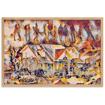 I WAS WAITING FOR YOU IN THE DREAM YOU HAD SEEN Special Edition Framed Poster