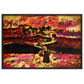 SEEING THE DAWN THROUGH THE DREAM SUPERIOR Framed Poster