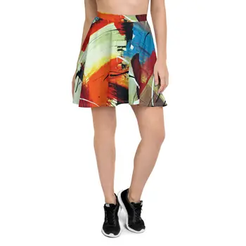 Gianneli Colours Skater Skirt