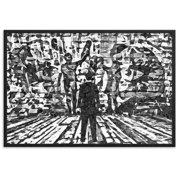 I SAW MY ENTIRE LIFE PASS THROUGH YOUR EYES Special Edition Framed Poster