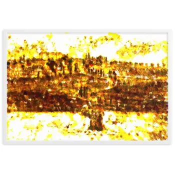 SEEING THE DAWN THROUGH THE DREAM SUPERIOR Framed Poster