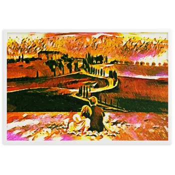 SEEING THE DAWN THROUGH THE DREAM SUPERIOR Framed Poster