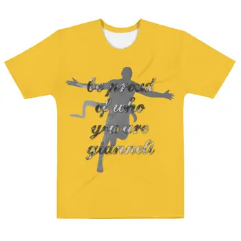 BE PROUD Men's t-shirt by Gianneli