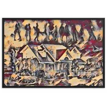 I WAS WAITING FOR YOU IN THE DREAM YOU HAD SEEN Special Edition Framed Poster