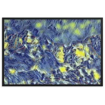 I HAVE A DREAM Velvet Framed Poster