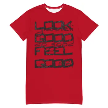 LOOK GOOD T-shirt dress by Gianneli