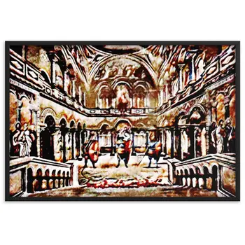 BYZANTIUM V2 Superior Framed Poster