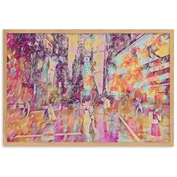 WHEN YOUR KISS WATERED ALL MY SENSES Special Edition Framed Poster